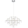 Markslöjd 108870 - LED Dimming κρυστάλλινο κρεμαστό φωτιστικό οροφής  EFESOS LED/25W/230V διάμετρος 80 cm