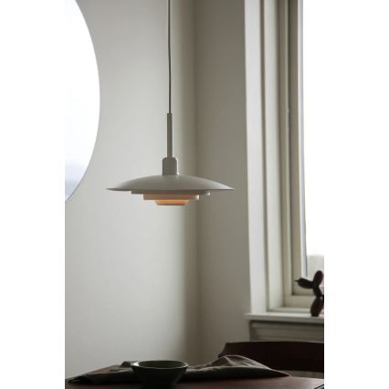 Markslöjd 108874 - Κρεμαστό φωτιστικό με καλώδιο PINY 1xE27/60W/230V Ø 35 cm λευκό