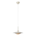 Markslöjd 108875 - Κρεμαστό φωτιστικό με καλώδιο PINY 1xE27/60W/230V Ø 35 cm μπεζ