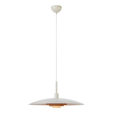 Markslöjd 108877 - Κρεμαστό φωτιστικό με καλώδιο PINY 1xE27/60W/230V διάμ. 57 cm μπεζ