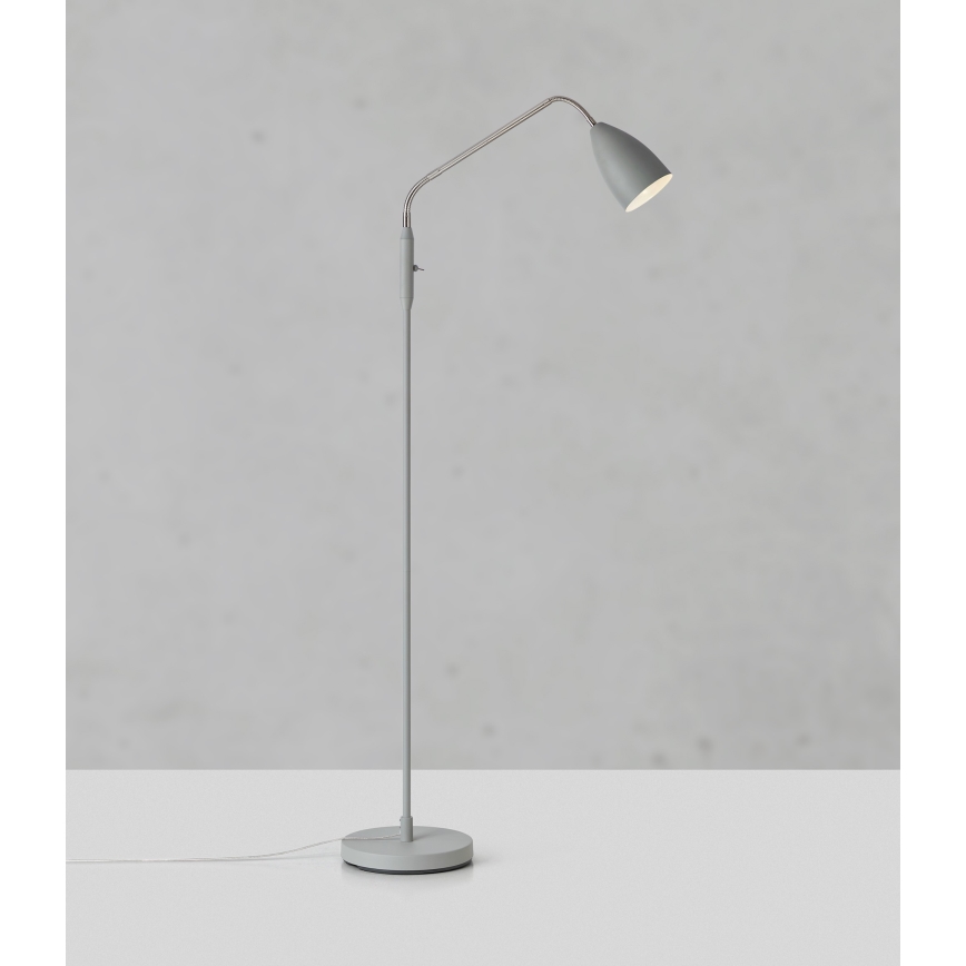 Markslöjd 108888 - Ρυθμιζόμενο επιδαπέδιο φωτιστικό PATRO LED/4,9W/230V CRI 90 γκρι