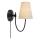 Markslöjd 108907 - Επιτοίχιο φωτιστικό AMAR 1xE14/40W/230V μπεζ/μαύρο