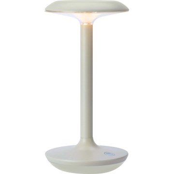 Markslöjd 108917 - LED Dimming Εξωτερικού χώρου επαναφορτιζόμενο Επιτραπέζιο φωτιστικό PETIT LED/2W/1800 mAh 2200/2700/3000K IP44 γκρι