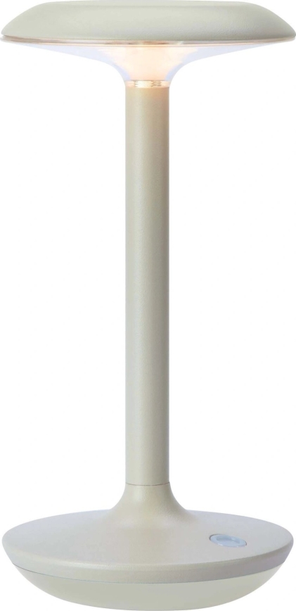 Markslöjd 108917 - LED Dimming Εξωτερικού χώρου επαναφορτιζόμενο Επιτραπέζιο φωτιστικό PETIT LED/2W/1800 mAh 2200/2700/3000K IP44 γκρι