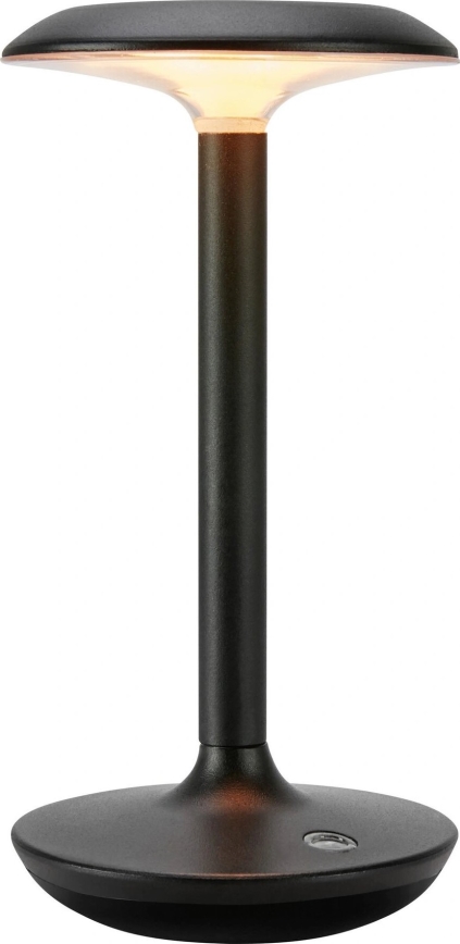 Markslöjd 108918 - LED Dimming Εξωτερικού χώρου επαναφορτιζόμενο Επιτραπέζιο φωτιστικό PETIT LED/2W/1800 mAh 2200/2700/3000K IP44 μαύρο