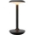 Markslöjd 108918 - LED Dimming Εξωτερικού χώρου επαναφορτιζόμενο Επιτραπέζιο φωτιστικό PETIT LED/2W/1800 mAh 2200/2700/3000K IP44 μαύρο