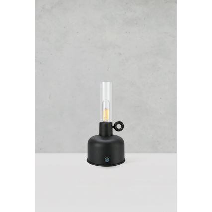 Markslöjd 108919 - LED Dimming Εξωτερικού χώρου επαναφορτιζόμενο Επιτραπέζιο φωτιστικό ASTRID LED/2W/1200 mAh IP44 μαύρο