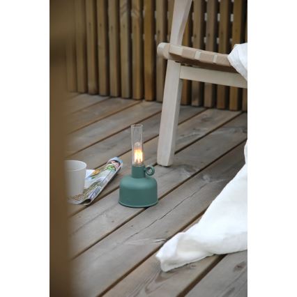 Markslöjd 108920 - LED Dimming Εξωτερικού χώρου επαναφορτιζόμενο Επιτραπέζιο φωτιστικό ASTRID LED/2W/1200 mAh IP44 πράσινο