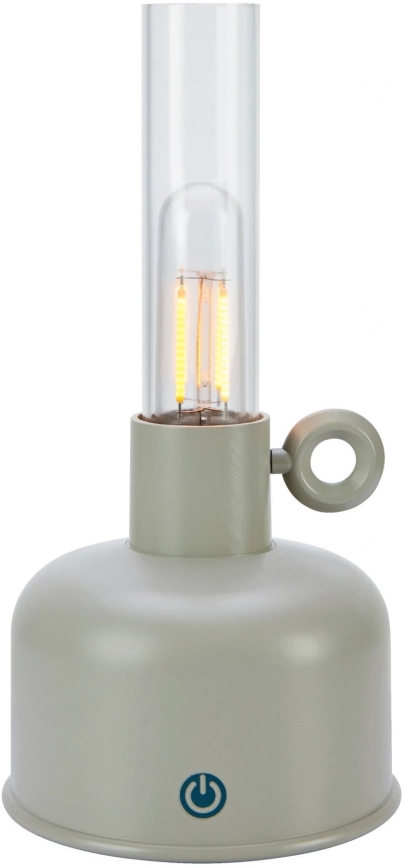 Markslöjd 108921 - LED Dimming Εξωτερικού χώρου επαναφορτιζόμενο Επιτραπέζιο φωτιστικό ASTRID LED/2W/1200 mAh IP44 γκρι
