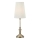 Markslöjd 108969 - Επιτραπέζιο φωτιστικό NOBLE 1xE14/40W/230V 56 cm λευκό/ορείχαλκο