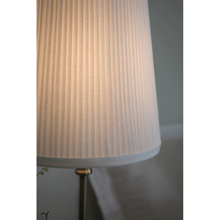 Markslöjd 108969 - Επιτραπέζιο φωτιστικό NOBLE 1xE14/40W/230V 56 cm λευκό/ορείχαλκο