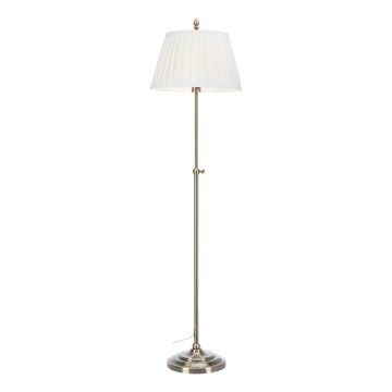 Markslöjd 108972 - Επιδαπέδιο φωτιστικό OXFORD 1xE14/40W/230V λευκό/ορείχαλκος