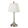 Markslöjd 108973 - Επιτραπέζιο φωτιστικό OXFORD 1xE14/40W/230V λευκό/μπρούτζινο