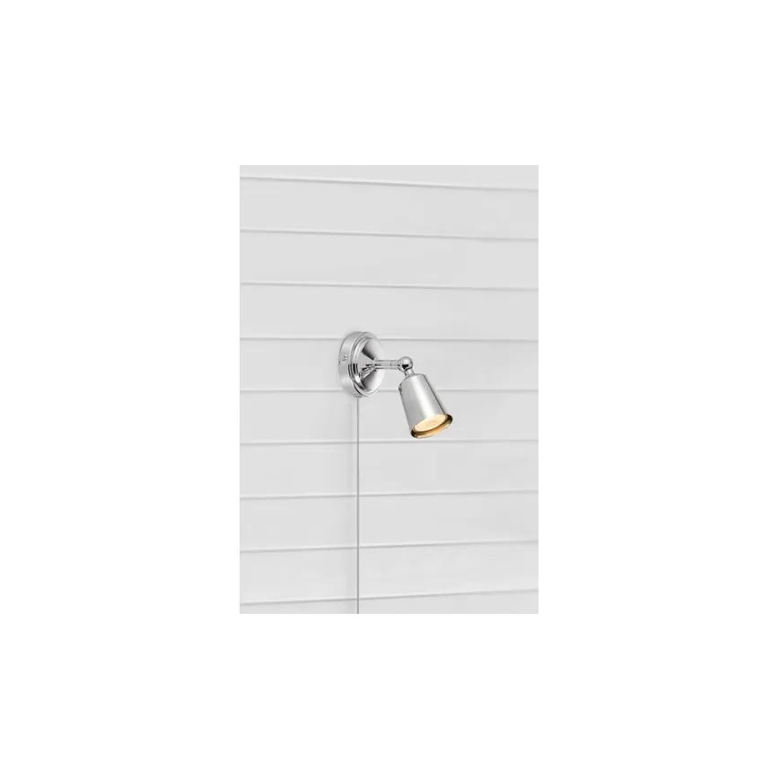 Markslöjd 108979 - Επιτοίχιο σποτ TINY 1xGU10/7W/230V γυαλιστερό χρώμιο
