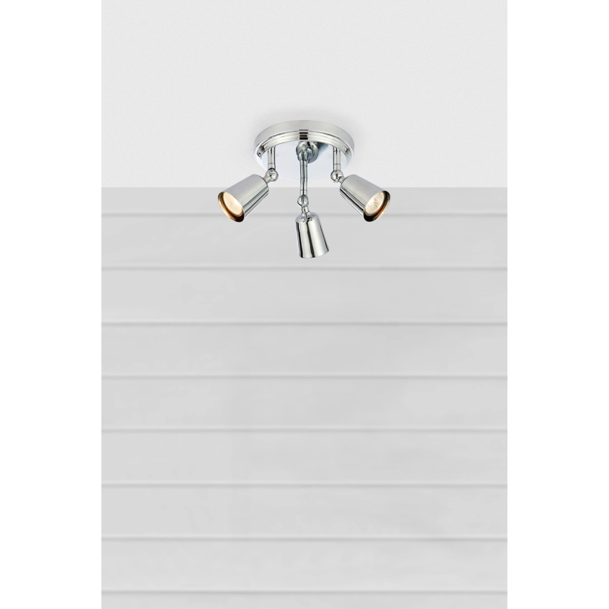 Markslöjd 108981 - Σποτ οροφής TINY 3xGU10/7W/230V γυαλιστερό χρώμιο