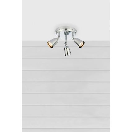 Markslöjd 108981 - Σποτ οροφής TINY 3xGU10/7W/230V γυαλιστερό χρώμιο