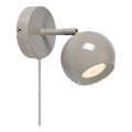 Markslöjd 108983 - Επιτοίχιο σποτ POP 1xGU10/7W/230V γκρι