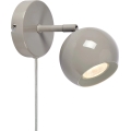 Markslöjd 108983 - Επιτοίχιο σποτ POP 1xGU10/7W/230V γκρι