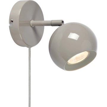 Markslöjd 108983 - Επιτοίχιο σποτ POP 1xGU10/7W/230V γκρι