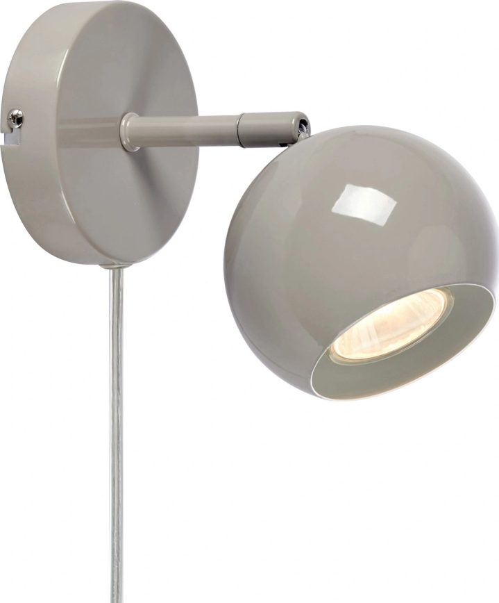 Markslöjd 108983 - Επιτοίχιο σποτ POP 1xGU10/7W/230V γκρι