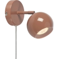 Markslöjd 108984 - Επιτοίχιο σποτ POP 1xGU10/7W/230V καφέ