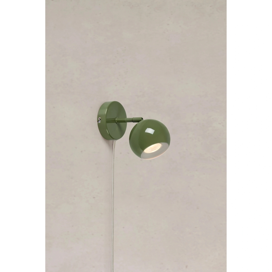 Markslöjd 108985 - Επιτοίχιο σποτ φωτιστικό POP 1xGU10/7W/230V πράσινο