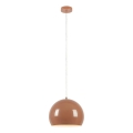 Markslöjd 108987 - Κρεμαστό φωτιστικό με καλώδιο POP 1xE27/40W/230V διάμ. 28 εκ. καφέ