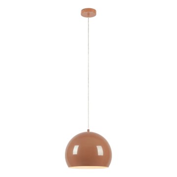Markslöjd 108987 - Κρεμαστό φωτιστικό με καλώδιο POP 1xE27/40W/230V διάμ. 28 εκ. καφέ