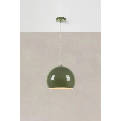 Markslöjd 108988 - Κρεμαστό φωτιστικό με καλώδιο POP 1xE27/40W/230V Ø 28 cm πράσινο