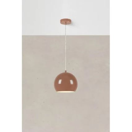Markslöjd 108990 - Κρεμαστό φωτιστικό σε καλώδιο POP 1xGU10/7W/230V Ø 20 εκ. καφέ