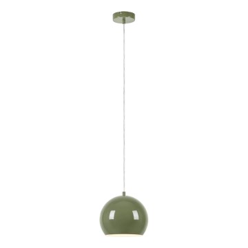 Markslöjd 108991 - Κρεμαστό φωτιστικό με καλώδιο POP 1xGU10/7W/230V Ø 20 cm πράσινο