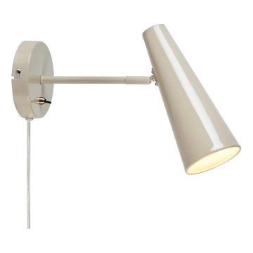 Markslöjd 108992 - Απλίκα PEAK 1xE14/40W/230V γκρι