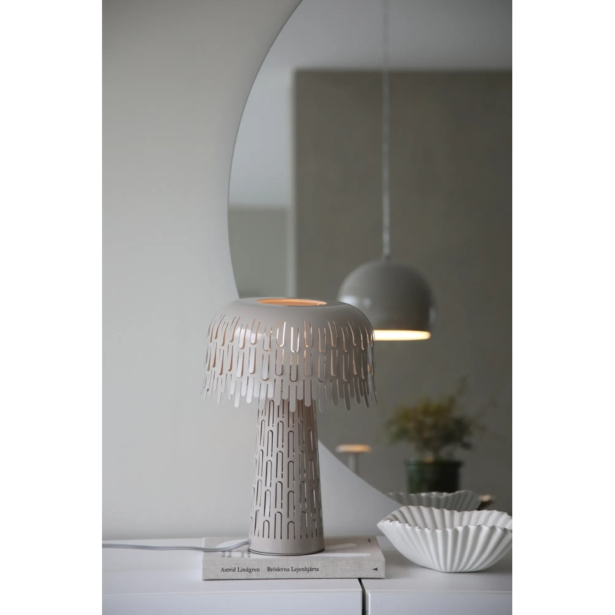 Markslöjd 109005 - Επιτραπέζιο φωτιστικό VERBERA 1xE14/40W/230V, γκρι