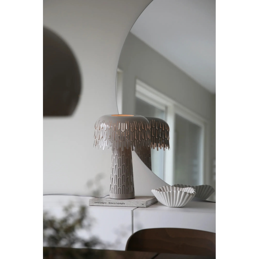 Markslöjd 109005 - Επιτραπέζιο φωτιστικό VERBERA 1xE14/40W/230V, γκρι