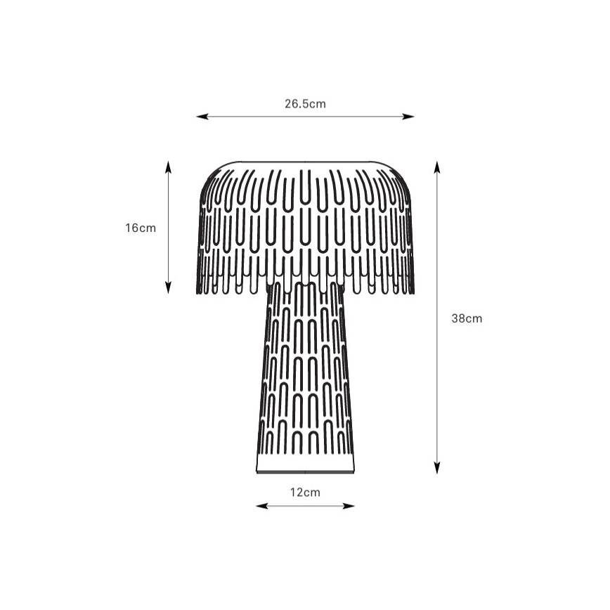 Markslöjd 109006 - Επιτραπέζιο φωτιστικό VERBERA 1xE14/40W/230V λευκό