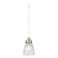 Markslöjd 109009 - Κρεμαστό φωτιστικό με καλώδιο BELLIS 1xE14/40W/230V ματ χρώμιο