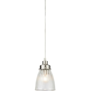 Markslöjd 109009 - Κρεμαστό φωτιστικό με καλώδιο BELLIS 1xE14/40W/230V ματ χρώμιο