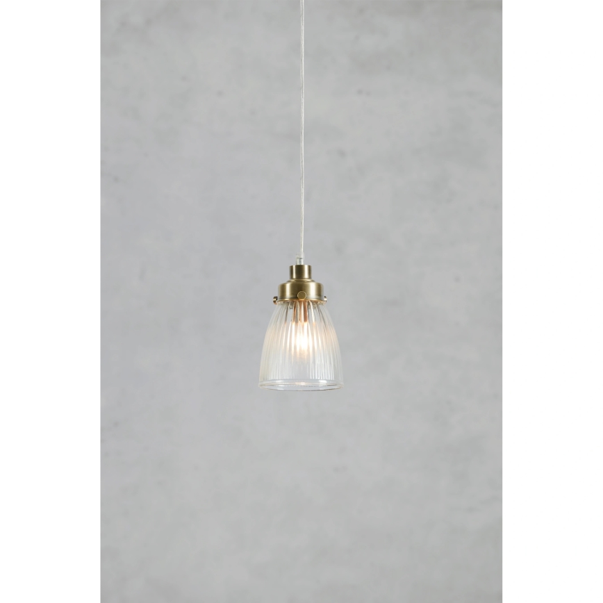 Markslöjd 109010 - Κρεμαστό φωτιστικό σε καλώδιο BELLIS 1xE14/40W/230V ορείχαλκος