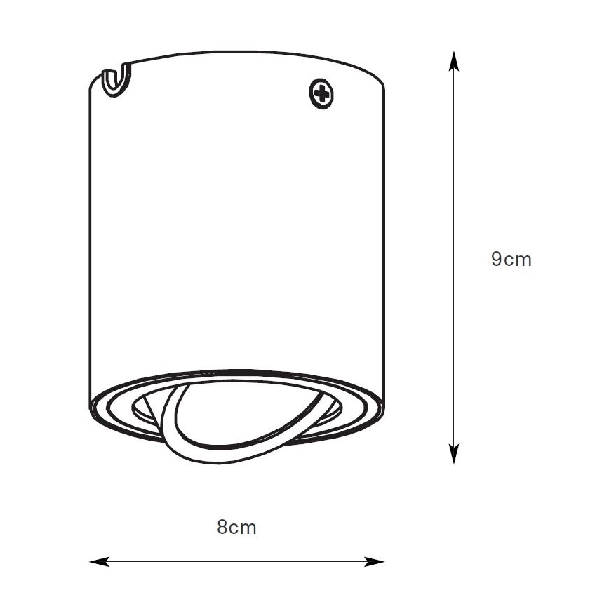 Markslöjd 109020 - Ρυθμιζόμενο LED σποτ DIRETTO LED/5W/230V CRI 90 λευκό