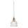 Markslöjd 109136 - Κρεμαστό φωτιστικό με καλώδιο GOTA 1xE14/40W/230V Ø 13 εκ. μπρούτζινο/διάφανο