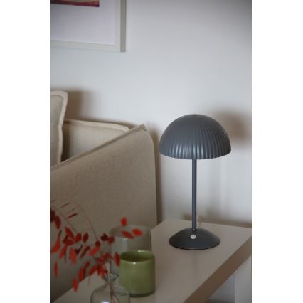 Markslöjd 109139 - Επιτραπέζιο φωτιστικό ZIN 2xG9/20W/230V γκρίζο