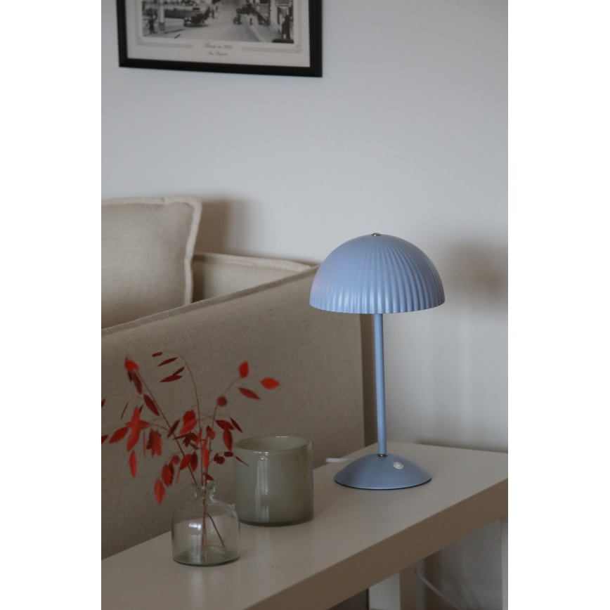 Markslöjd 109140 - Επιτραπέζιο φωτιστικό ZIN 2xG9/20W/230V μπλε