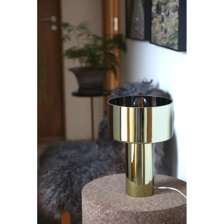 Markslöjd 109145 - Επιτραπέζιο φωτιστικό CORIN 1xE27/60W/230V χρυσό