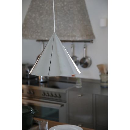 Markslöjd 109163 - Κρεμαστό φωτιστικό με καλώδιο TIP 1xE27/60W/230V γυαλιστερό χρώμιο