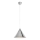 Markslöjd 109163 - Κρεμαστό φωτιστικό με καλώδιο TIP 1xE27/60W/230V διάμ. 37,5 cm γυαλιστερό χρώμιο
