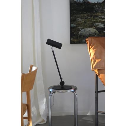 Markslöjd 109183 - LED ρυθμιζόμενο επιτραπέζιο φωτιστικό ARLO LED/4,9W/230V μαύρο