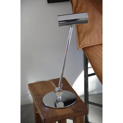 Markslöjd 109184 - Ρυθμιζόμενο LED επιτραπέζιο φωτιστικό ARLO LED/4,9W/230V γυαλιστερό χρώμιο