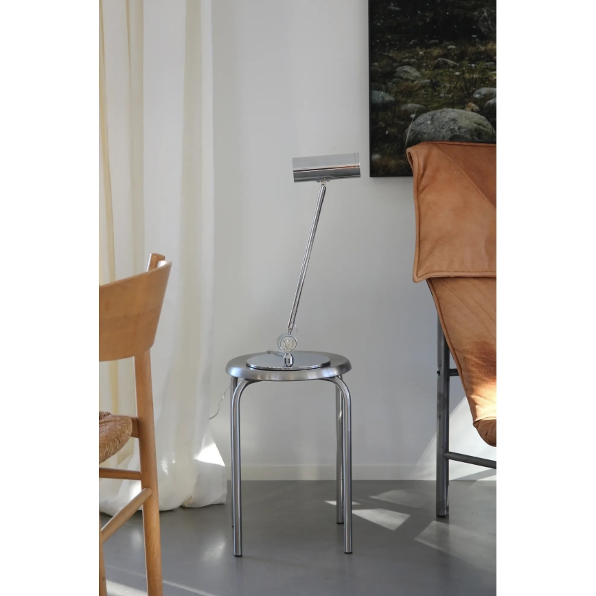 Markslöjd 109184 - Ρυθμιζόμενο LED επιτραπέζιο φωτιστικό ARLO LED/4,9W/230V γυαλιστερό χρώμιο