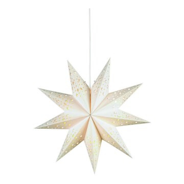 Markslöjd 700319 - Χριστουγεννιάτικη διακόσμηση SOLVALLA 1xE14/25W/230V λευκό 45 cm