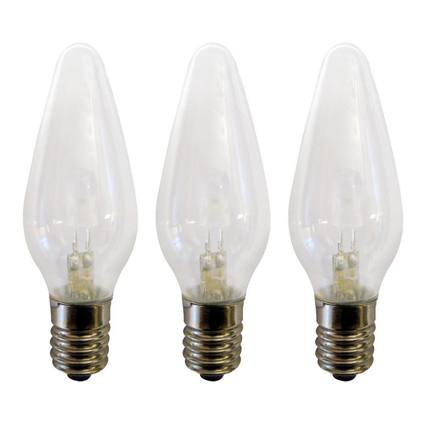 Markslöjd 702324 - ΣΕΤ 3x Heavy-duty Χριστουγεννιάτικος λαμπτήρας RESERVLAMPA E10/3W/34V